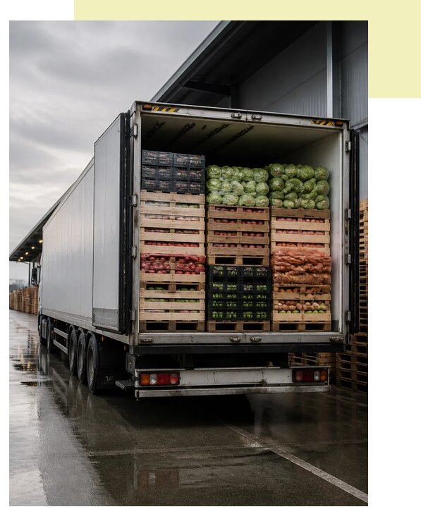 Перевозка плодоовощной продукции в Соль-Илецк по цене от 5209 р. | Агросервис-Сои