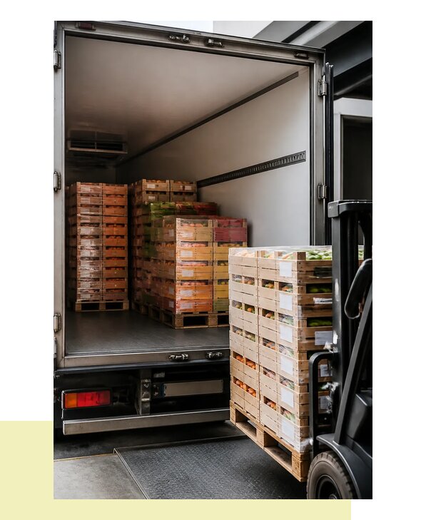 Перевозка сельхозпродукции на паллетах с доставкой в Соль-Илецк